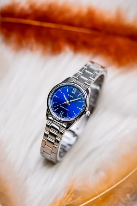 Casio Zegarek Casio Damski LTP-V005D-2B2 + BOX