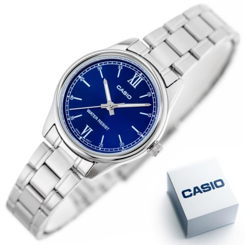Casio Zegarek Casio Damski LTP-V005D-2B2 + BOX