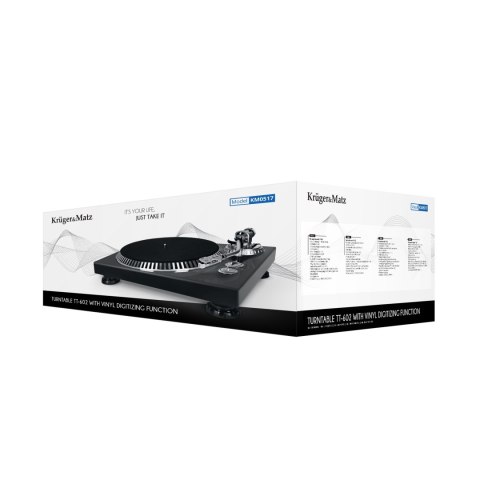Gramofon Kruger&Matz model TT-602 Kruger&Matz