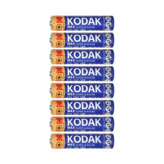 Baterie Kodak MAX Alkaline AAA LR03, 4+4 szt. Orno