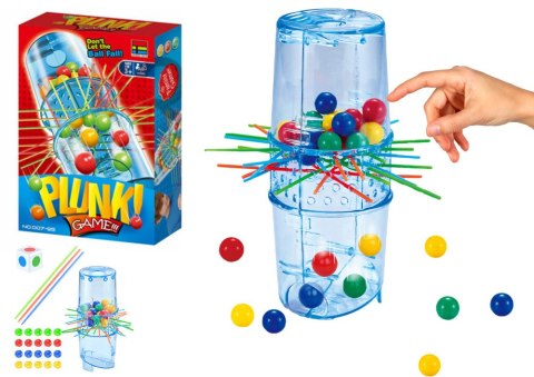 Gra Zręcznościowa Spadające Kulki Wieża Patyczki LEAN TOYS