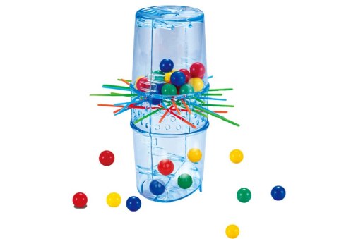Gra Zręcznościowa Spadające Kulki Wieża Patyczki LEAN TOYS