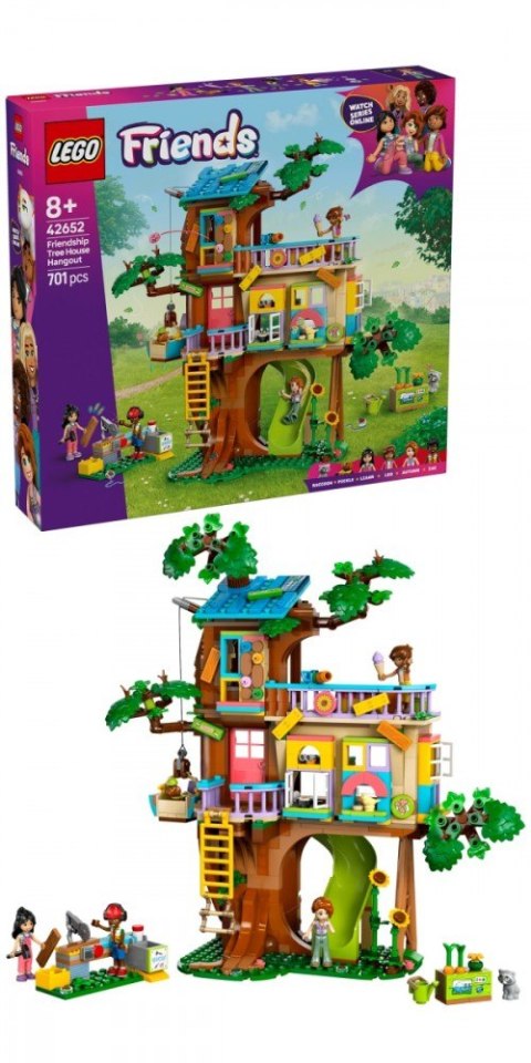 Klocki friends 42652 spotkanie w domku na drzewie przyjaźni LEGO