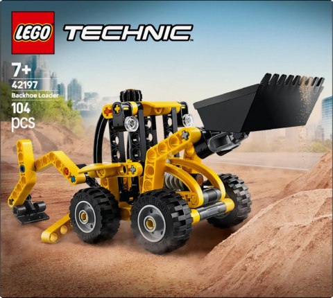 Klocki technic 42197 koparko-ładowarka LEGO
