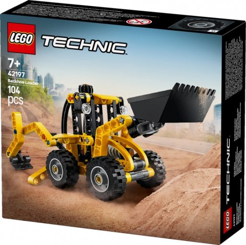 Klocki technic 42197 koparko-ładowarka LEGO