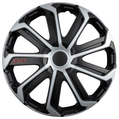 Kołpak samochodowy evo black&silver 14" cali VERSACO