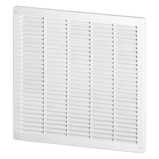 Kratka z zaślepkami 350x350, biała Orno