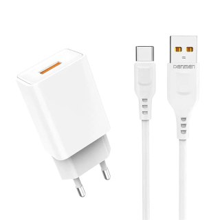 Ładowarka sieciowa USB + kabel USB typu C 2400 mA 12 W LP