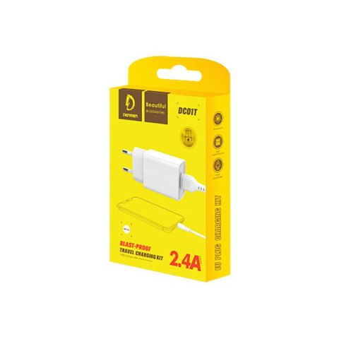 Ładowarka sieciowa USB + kabel USB typu C 2400 mA 12 W LP