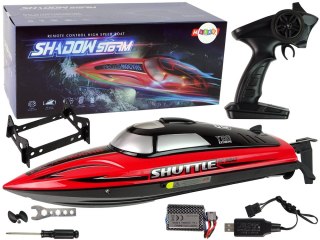 Motorówka R/C 2,4G Czerwona 20-25 km/h LEAN TOYS