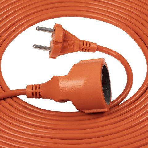 Przedłużacz PVC IP20 10m 1x2P, H03VV-F 2x1mm? Orno