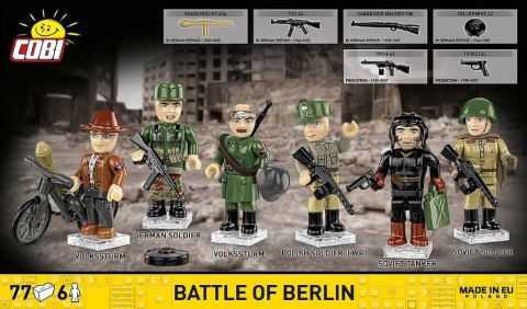 Klocki bitwa o berlin 77 elementów COBI KLOCKI