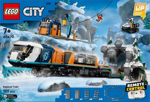Klocki city 60470 ekspres polarny arktycznych odkrywców LEGO