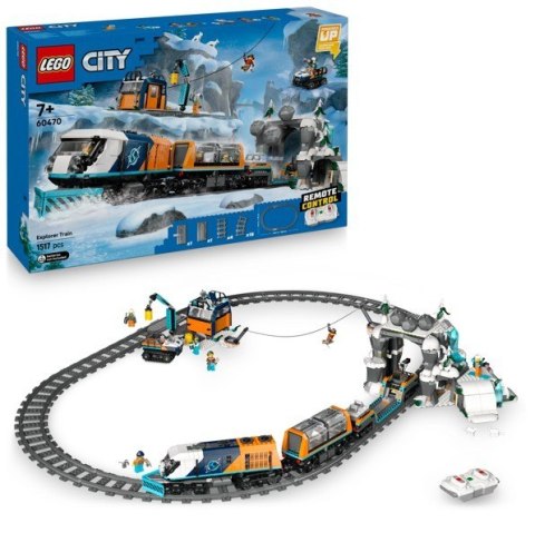 Klocki city 60470 ekspres polarny arktycznych odkrywców LEGO