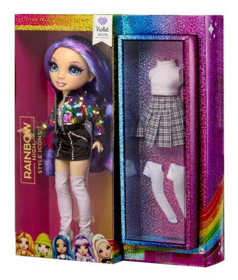 Lalka rainbow high violet MGA