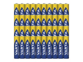82-613# Bateria alkaliczna aaa lr3 varta industr industrial folia taca 40szt. Blow