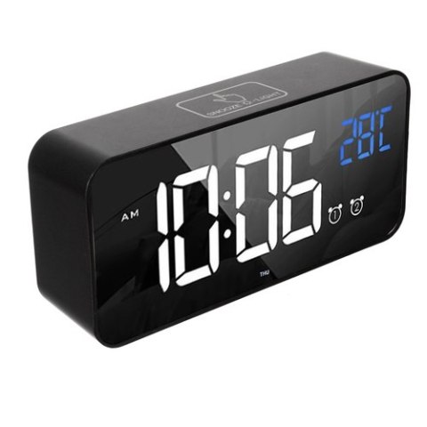 Budzik- zegar LED Izoxis 24736 IZOXIS