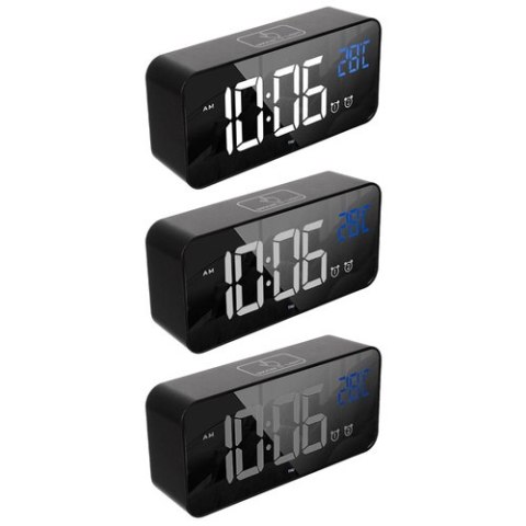 Budzik- zegar LED Izoxis 24736 IZOXIS