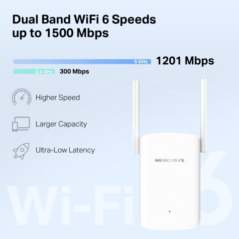 Repeater-wzmacniacz sygnału Wi-Fi Mercusys ME60X AX1500 MERCUSYS