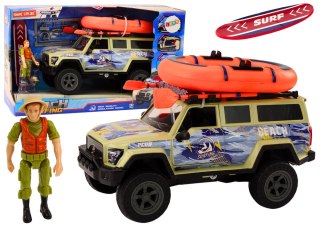 Samochód Terenowy Serfera Ponton Deska Akcesoria LEAN TOYS
