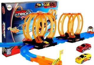 Tor dla resoraków z pętlami LEAN TOYS