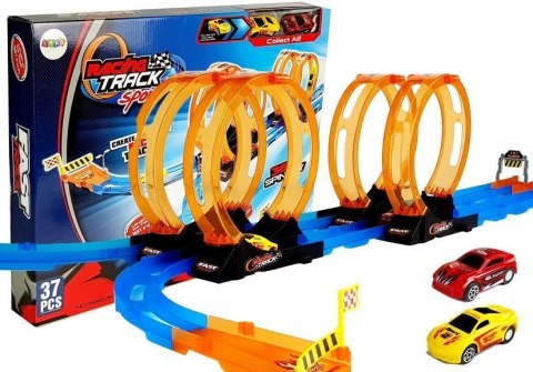 Tor dla resoraków z pętlami LEAN TOYS