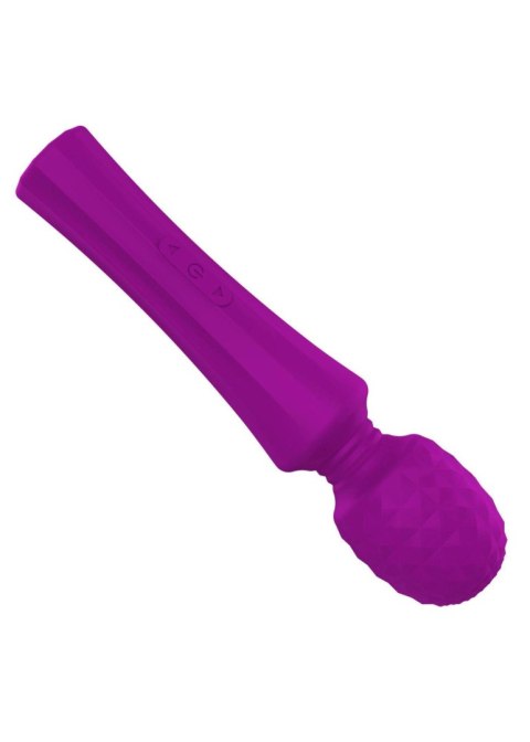 Mocny masażer wibracyjny B Series Magic fioletowy USB