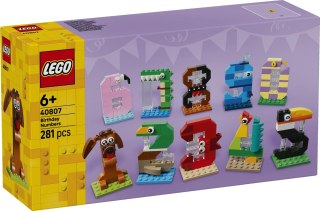 40807 | Urodzinowe Cyferki LEGO