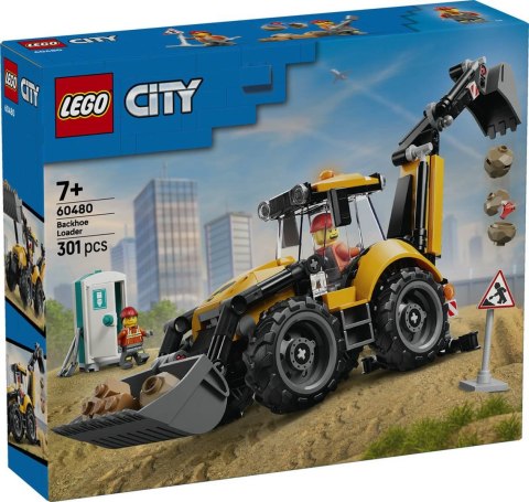 60480 | Żółta Koparko-Ładowarka LEGO