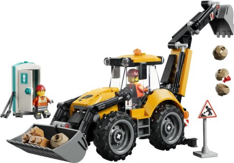 60480 | Żółta Koparko-Ładowarka LEGO