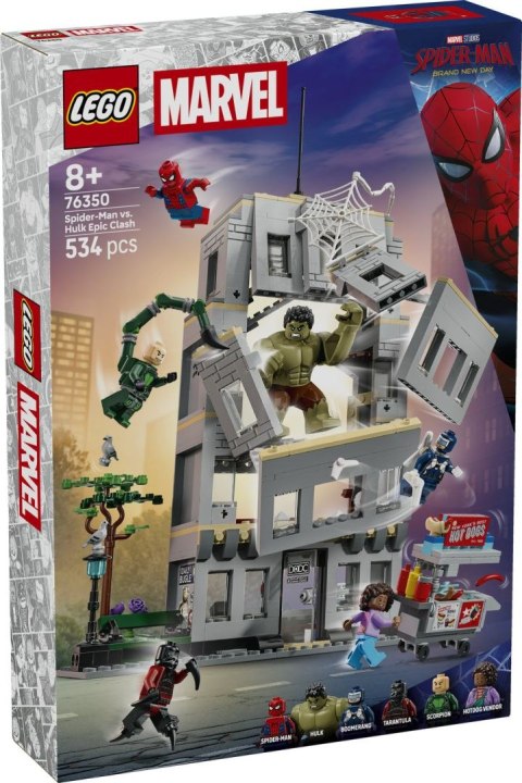 76350 | Epickie starcie: Spider-Man kontra Hulk LEGO