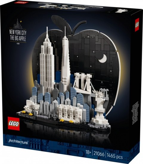 Klocki architecture 21066 nowy jork - wielkie jabłko LEGO