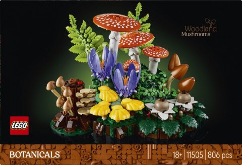 Klocki botanicals 11505 grzyby leśne LEGO