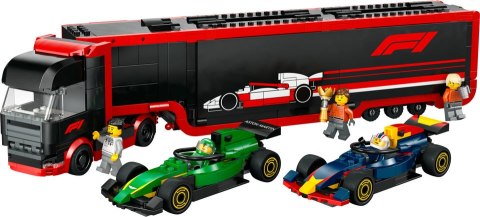 60445 | F1® Ciężarówka z bolidami RB20 i AMR24 F1® LEGO