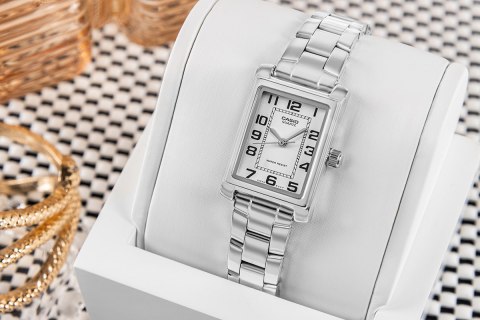 CASIO Zegarek Damski CASIO LTP-1234PD-7BEG + BOX
