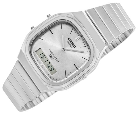 CASIO Zegarek Męski CASIO VINTAGE AQ-240E-7AEF + BOX