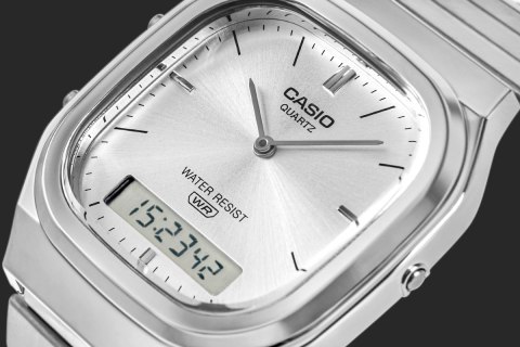 CASIO Zegarek Męski CASIO VINTAGE AQ-240E-7AEF + BOX