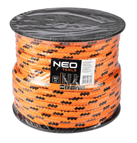 Linka pleciona polipropylenowa fi 16, 60 m NEO TOOLS