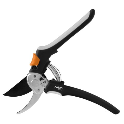 Sekator by-pass 200 mm, zakres do 18 mm, z przekładnią NEO TOOLS