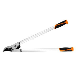 Sekator do gałęzi by-pass 710 mm, zakres do 45 mm, przekładnia zwiększajaca siłe nacisku o 30% NEO TOOLS
