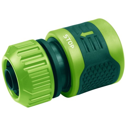 Złączka STOP 1/2"-5/8", dwumateriałowa, 30 szt. VERTO