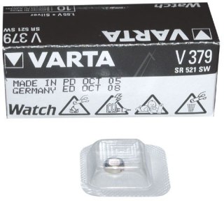 1x bateria AG0 V379 379 LR521 SR521 1,5V Varta Varta