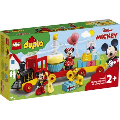 10941 | Urodzinowy pociąg myszek Miki i Minnie LEGO
