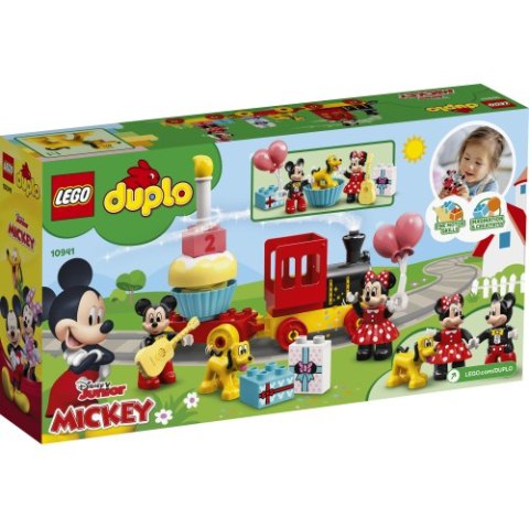 10941 | Urodzinowy pociąg myszek Miki i Minnie LEGO