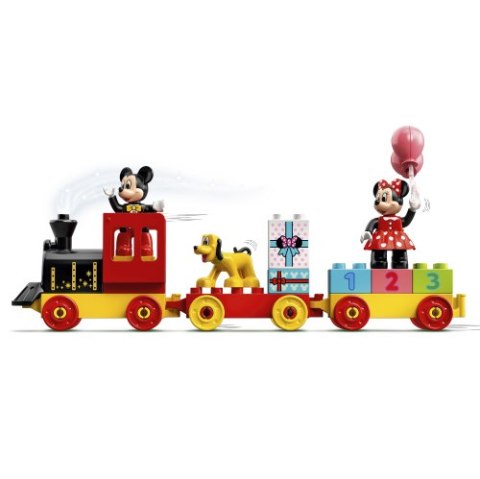 10941 | Urodzinowy pociąg myszek Miki i Minnie LEGO