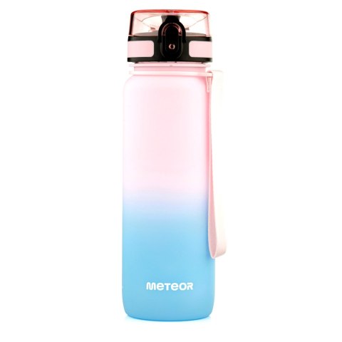 Bidon sportowy Meteor 800 ml różowy/niebieski