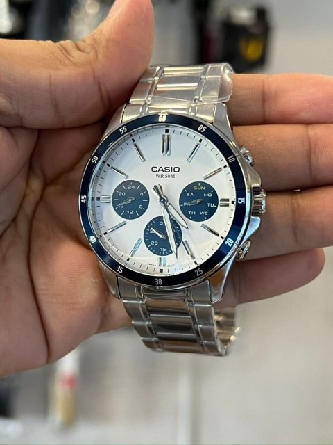 OUTLET Casio ZEGAREK MĘSKI CASIO MTP-1374D-7A2VDF