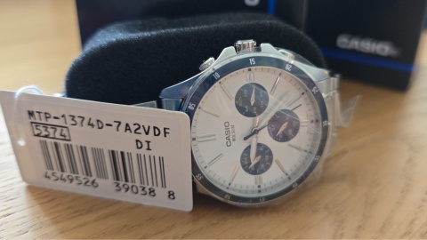 OUTLET Casio ZEGAREK MĘSKI CASIO MTP-1374D-7A2VDF