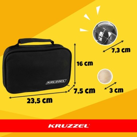 Kule boule 6 kul + pokrowiec 23440 KRUZZEL