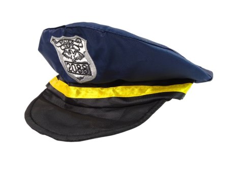 Strój Przebranie Policjanta Akcesoria Odznaka Karnawał 8 El. LEAN TOYS